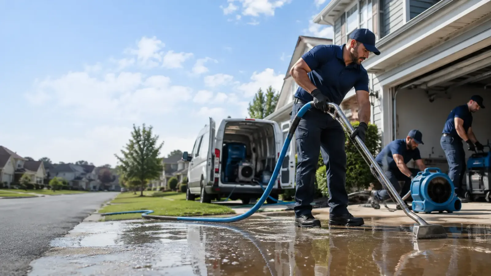 Flood Damage Restoration in Hunnewell, MO